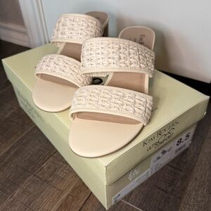 NIB Kim Rogers Ultra Comfort Tan “Nellie’ Sandals 8.5